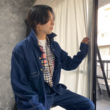 日本製 横浜シルクKINUWAループストール サテンストライプ キュービック柄