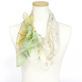 〈NEW〉日本製 横浜シルクKINUWAループストール シルクシフォン コンビネーションベルト