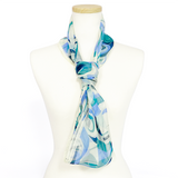 日本製 横浜シルクKINUWAループストール シルクシフォン スウィング