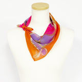 〈NEW〉日本製 横浜シルクKINUWAループストール シルクシフォン コンビネーションベルト