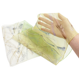 〈NEW〉日本製 横浜シルクKINUWAループストール シルクシフォン コンビネーションベルト