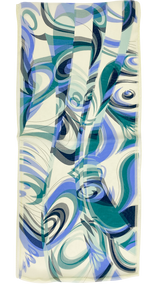 日本製 横浜シルクKINUWAループストール シルクシフォン スウィング