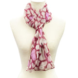 日本製 横浜シルクKINUWAループストール フルハート柄