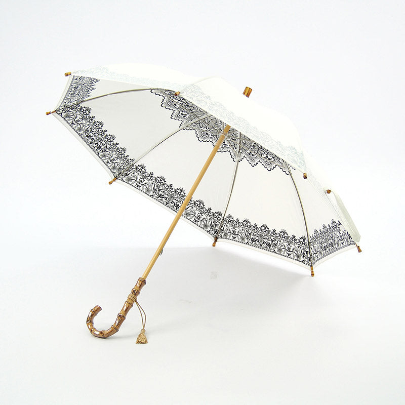 プレミアムホワイトpearl 50cm 木棒 レース柄 |UVION SHOP