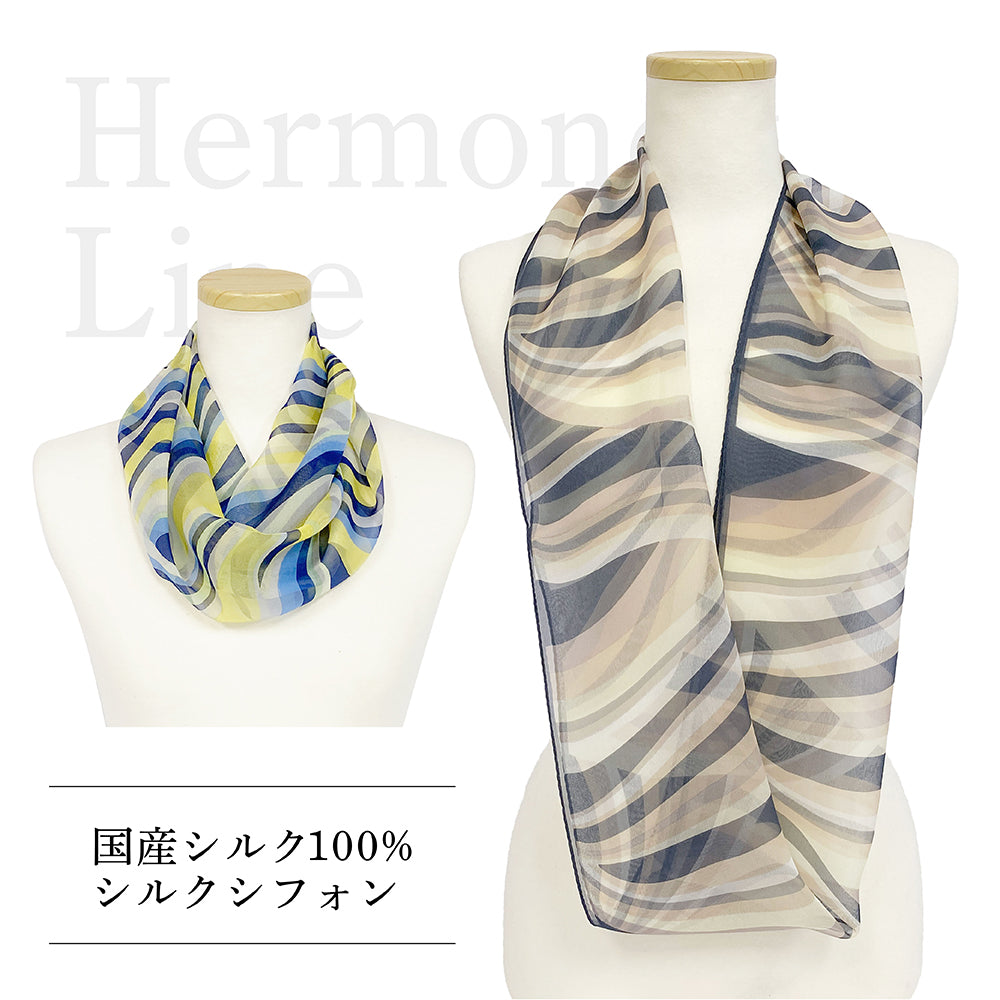 日本製 横浜シルクKINUWA（スカーフ） |UVION SHOP