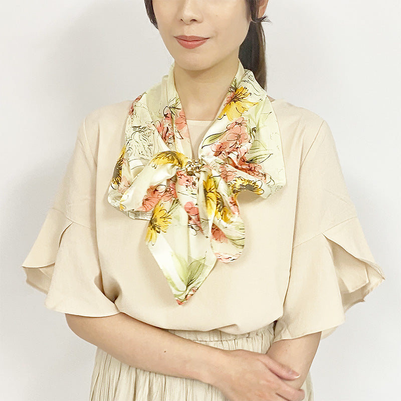日本製 横浜シルクKINUWA（スカーフ） |UVION SHOP