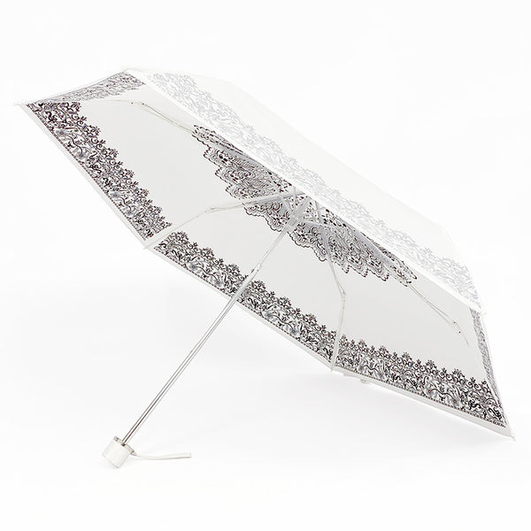 〈NEW〉プレミアムホワイト パール 50cmスーパーミニ レース柄