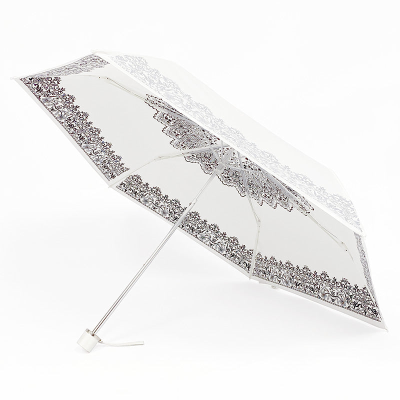 〈NEW〉プレミアムホワイト パール 50cmスーパーミニ レース柄