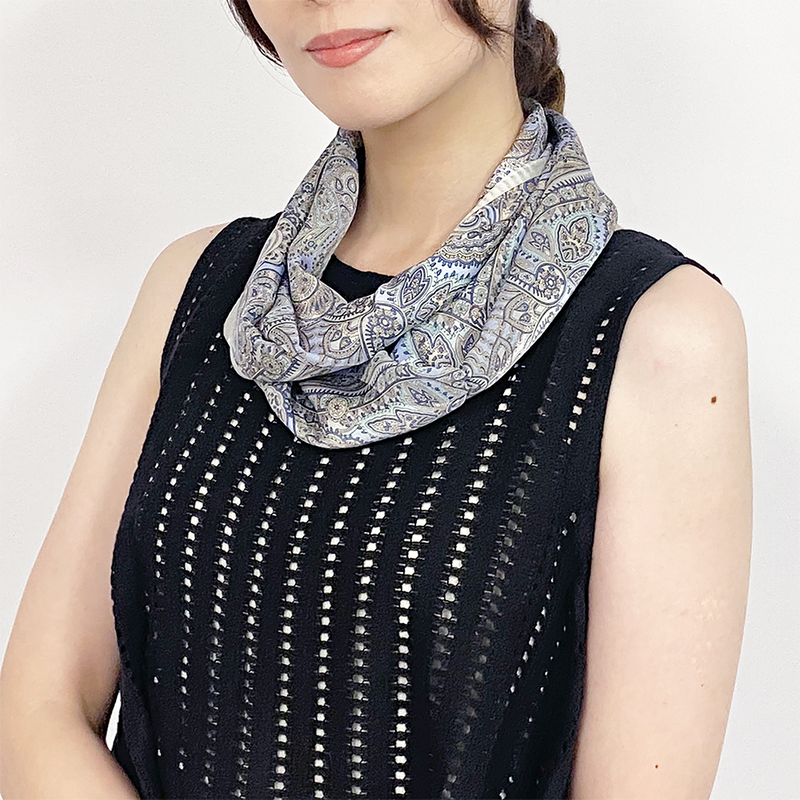 BUNON シルクラッフルストール BUNON Kahdi Silk Ruffle Stole/BN2541*SF#IT - ARTHUR FASHION WORLD