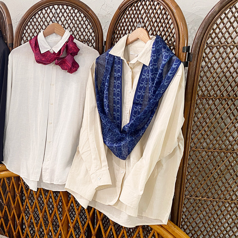 サウジアラビアパビリオン　シルクスカーフ 大阪 万博 サウジアラビア シルク 100% スカーフ パビリオン 限定 新品