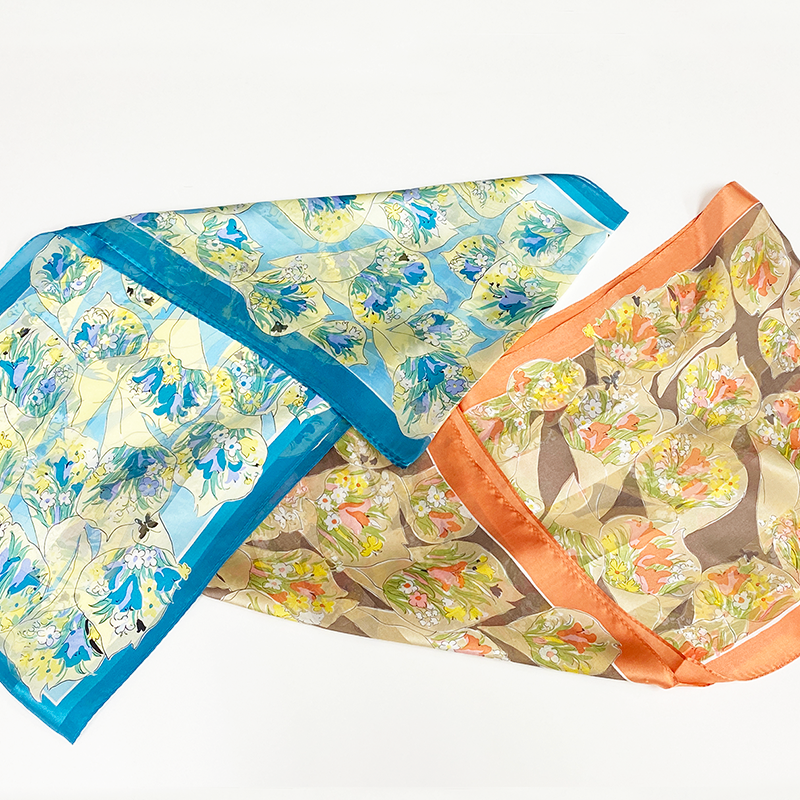 日本製 横浜シルクKINUWA(スカーフ) |UVION SHOP 日本製 横浜シルクKINUWA(スカーフ) |UVION SHOP