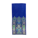 〈NEW〉日本製 横浜シルクKINUWAループストール シルクシフォン カシミール小紋