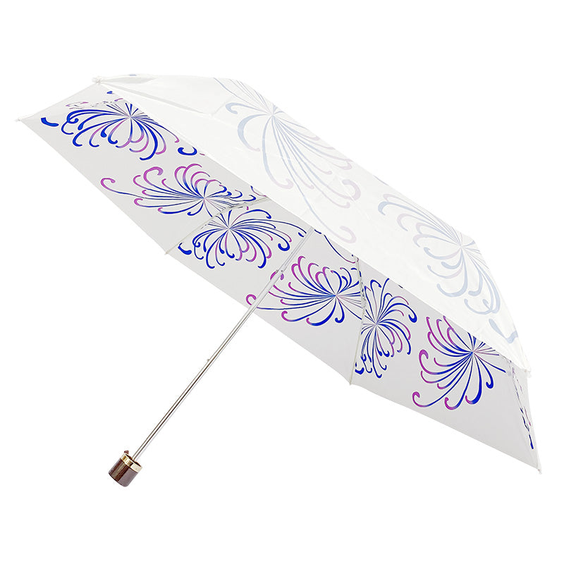 〈NEW〉プレミアムホワイト パール 55cmスーパーミニ 乱菊柄