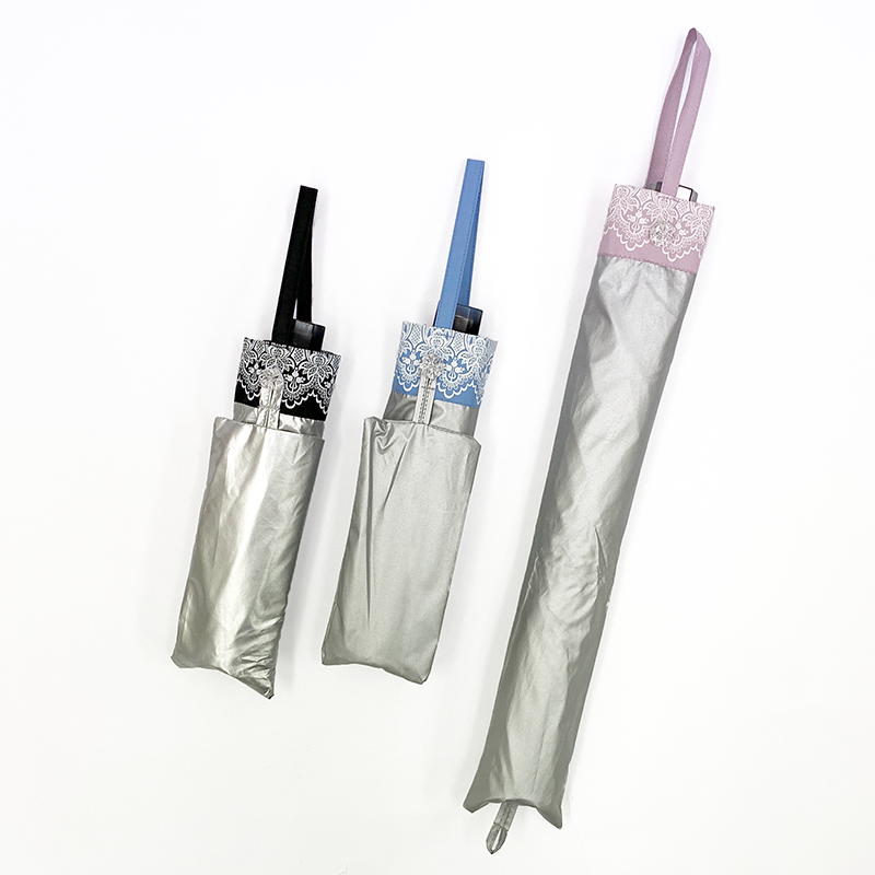 ゲラルディーニ 微光沢シルバーグレー×黄色の縁取り ロゴプリント 長傘 ゲラルディーニ 微光沢シルバーグレー×黄色の縁取り ロゴプリント 長傘